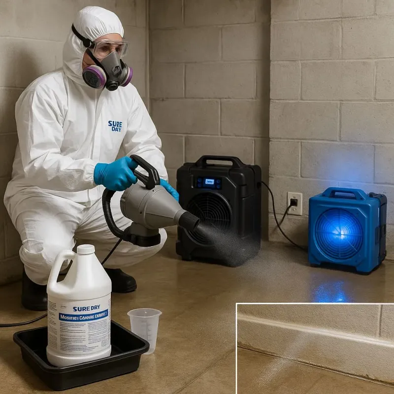 Sanitization and Odor Removal process in West Livingston, TX