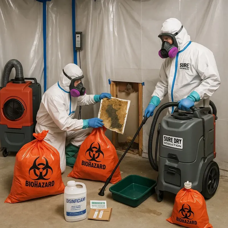 Contaminated Water Handling Protocols process in West Livingston, TX
